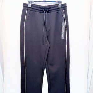 KARL LAGERFELD PARIS Comfort Stretch Piped Track Pants